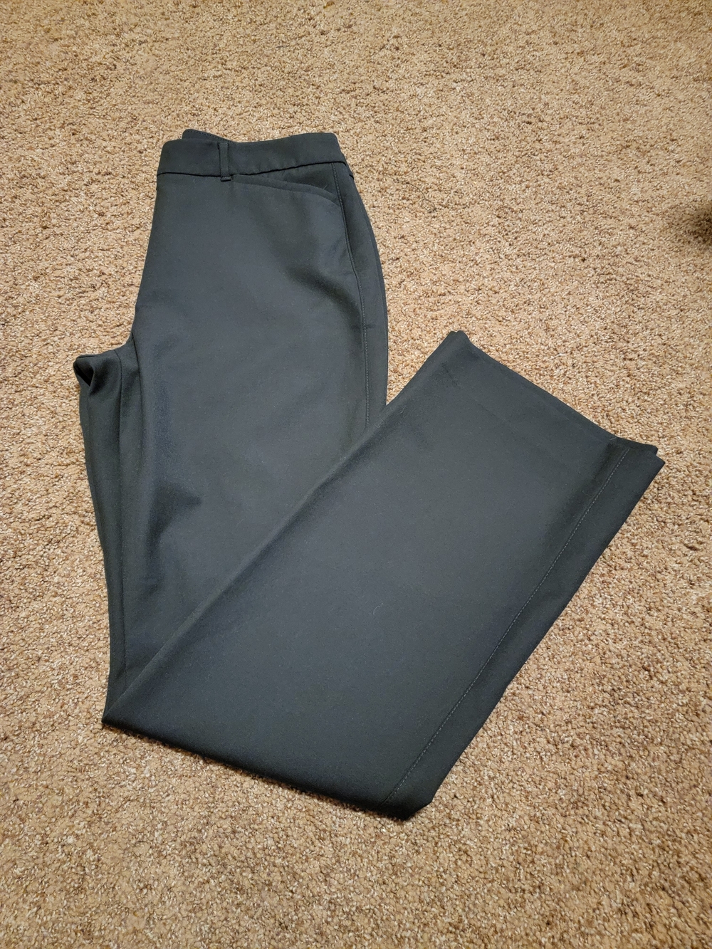 White House Black Market Women's Black Dress Pants - Tailored Boot